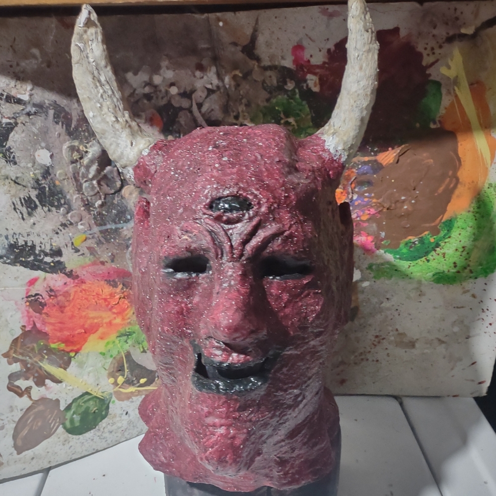 Demon with a third eye